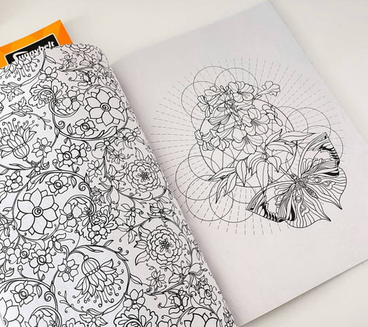 عرض خاص دفتر المانديلا ١٠٠ رسمة مميزة  +١٢ لون خشب مجانا