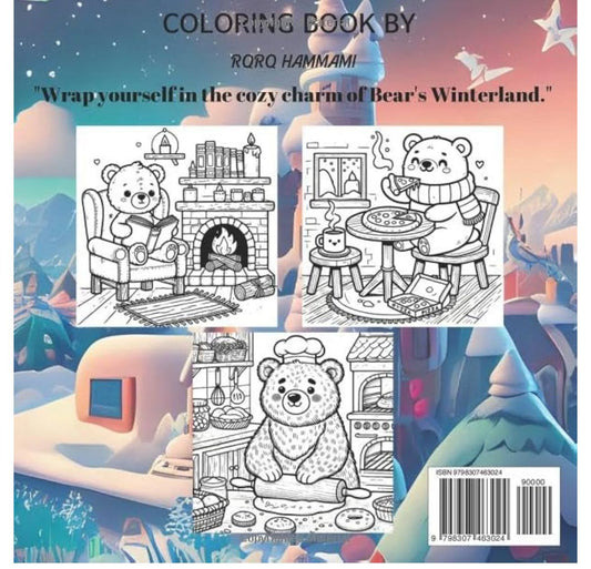 دفتر عالم الدببة القطبية اكثر من ٥٠ رسمة