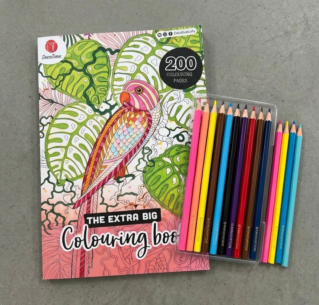 MANDALA – THE EXTRA BIG 200 Coloring Pages
دفتر مانديلا 200 رسمة لمحبي التلوين والتفاصيل
