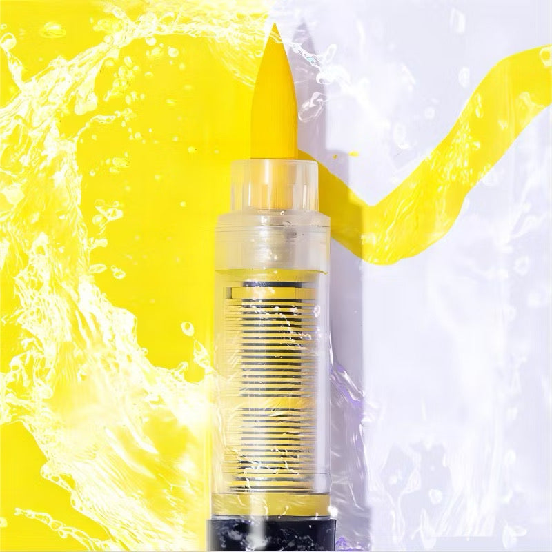 أقلام أكريليك ماركر (Brush Tip) للرسم على جميع الأسطح