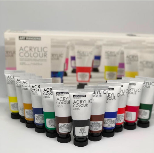 artist acrylic colors 12pcs - 22ml