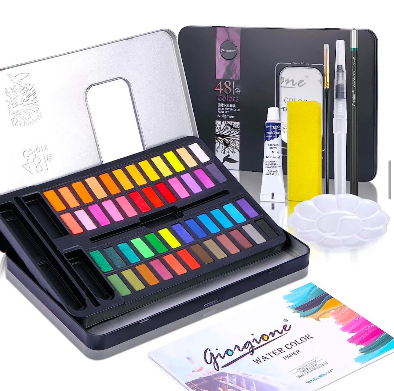 36 water color with all kit box