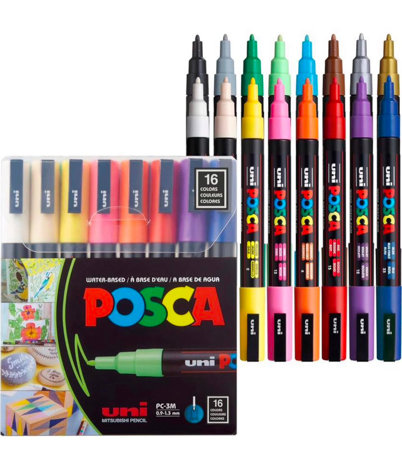 posca colours for any surface drawing