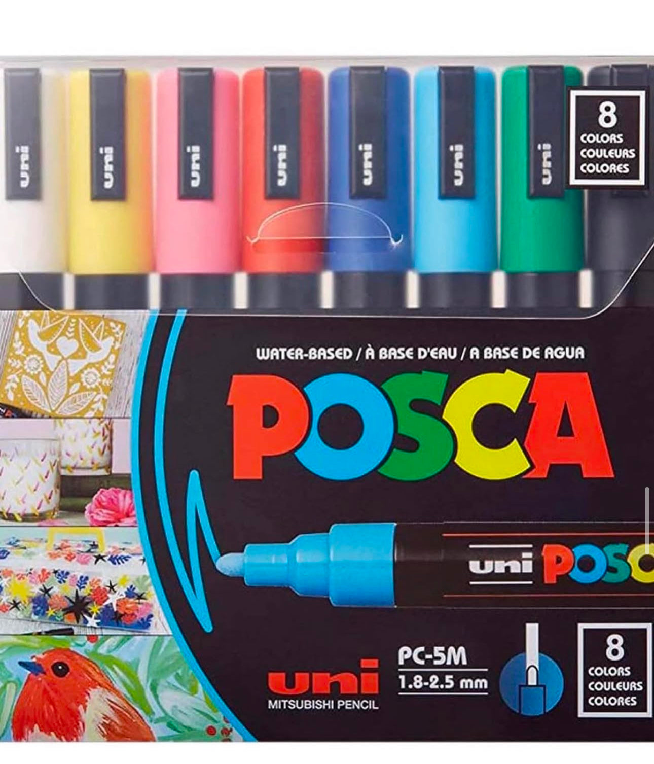 posca colours for any surface drawing