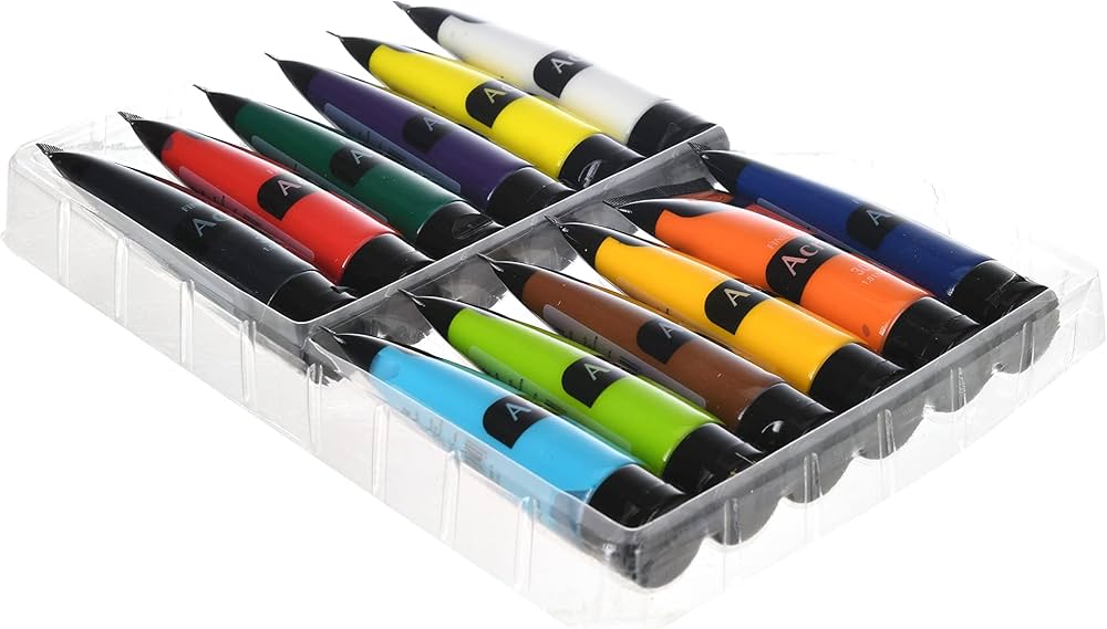 Acrylic paint set 12pc- 30ml