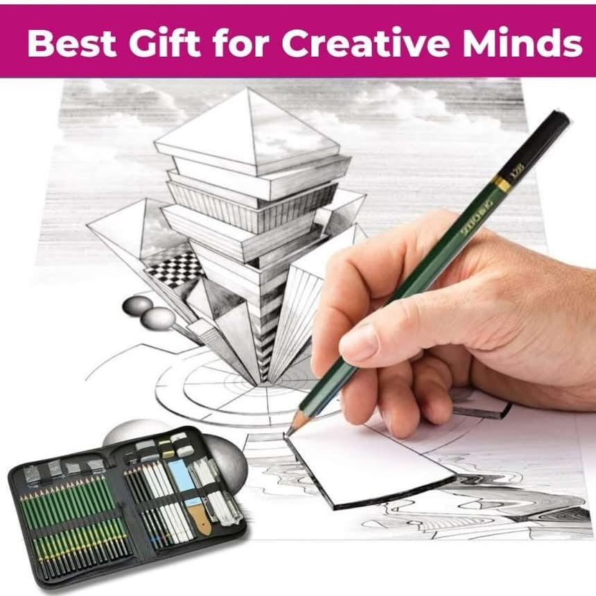 مجموعة رسم احترافية مكونة من 42 قطعة 