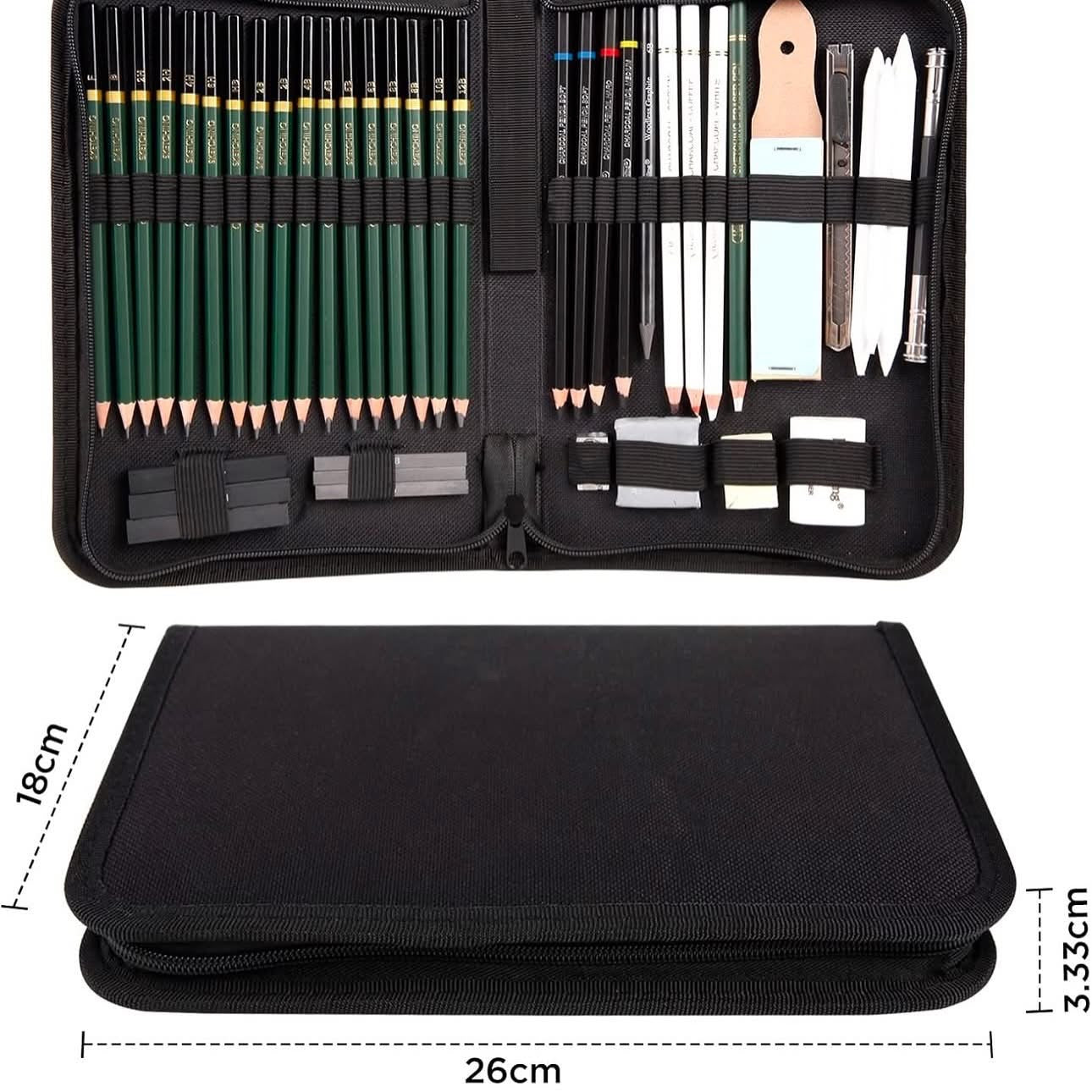 مجموعة رسم احترافية مكونة من 42 قطعة 